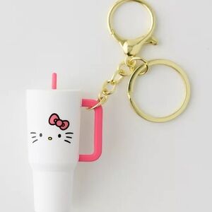 NWT Sanrio Hello Kitty White and Pink Key Holder